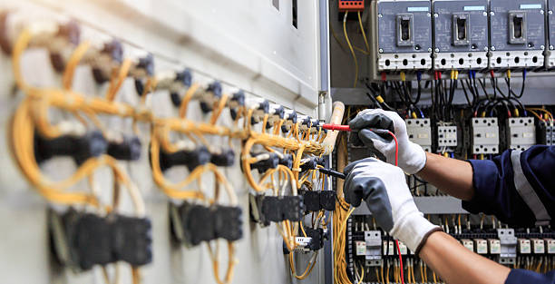 Professional Electrician technician working in Pilot Point, TX